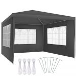 TecTake Pavillon 3 x 3 m en système emboîtable