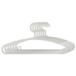 Lot de 6 Cintres en Plastique "Basique" 18cm Gris Prix