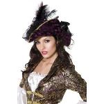 Chapeau violet pirate femme