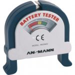 Ansmann Testeur pour piles cylindriques et batteries de 9V
