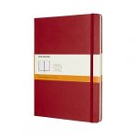 Moleskine Classic Hardcover XL Ruled Rouge