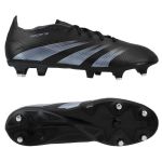 Adidas Mixte Predator League Football Boots Soft Ground Chaussures Terrain Mou, Core Black/Carbon/Core Black, 40 EU