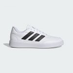 Adidas Homme Courtblock Shoes, Cloud White/Core Black/Cloud White, 39 1/3