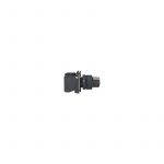 Schneider Electric XB5AD21 Harmony bouton tournant, à manette, 2 positions, plastique collerette, 1F, 22 mm diamètre de fixation, noir