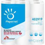 Papernet Special Papier toilette cellulose pure 180 feuilles rouleau 19.8 m blanc (pack de 18)