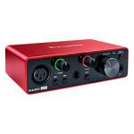 Focusrite Scarlett Solo 3rd Gen interface audio USB 2 entrées, sorties