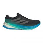 Adidas Supernova Rise 2 Chaussure De Running Sans Stabilisateurs Hommes - Noir, Turquoise, Pointure 42 2/3