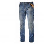 Diadora Jean de travail STONE PLUS d&eacute;nim bleu stone taille 38 US (Taille 48)