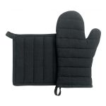 Winkler Lot gant/manique recycl&eacute; Jona noir 15 x 30 cm 15 X 30 NOIR