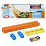 Mattel Track Builder Unlimited coffret Piste Basique avec connecteurs et une voiture incluse, jouet pour enfant, GVG13