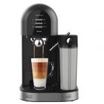Cecotec Cafeti&egrave;re Semiautomatique, Power Instantccino 20 Chic Serie Nera, Caf&eacute; moulu et capsules, 20 bars, R&eacute;servoir &agrave;