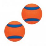 Chuckit Balle ultra durable 2-PK M en caoutchouc &Oslash; 6,5cm - pour chien