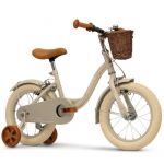 Huffy Vélo Vintage 14" pour Enfant de 4 à 6 Ans, Gris Mat