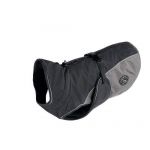 Hunter Mantel Uppsala Cozy - Manteau pour chien taille Bauch 60 - 92 cm - Halsumfang 34 - 60 cm, gris