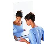 Wenko Feuille miroir découpable plastique (58 x 150 cm)