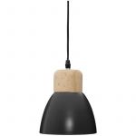 Atmosphera Suspension en m&eacute;tal Noir Desy H 19 cm Color break