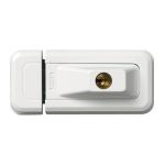 Abus Verrou de fen&ecirc;tre &agrave; cl&eacute; - int&eacute;rieur ou ext&eacute;rieur - 3010 - Blanc