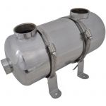 VidaXL Echangeur de chaleur pour piscine 355 x 134 mm 40 kw