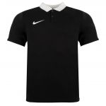 Nike Polo à Manches Courtes Dri Fit Park L Black / White