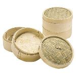 Kitchen craft Cuit vapeur 2 niveaux en bambou
