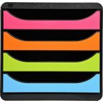Exacompta 310498D - BIG-BOX, coloris noir/arlequin