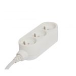 Chacon Bloc Multiprise Design 3 prises 3x16A Blanc 3500W