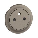 Enjoliveur titanium - Prise 2P+T surface confort - C&eacute;liane - Legrand