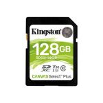 Kingston Canvas Select Plus SDXC 128 Go, Carte mémoire