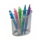 Alba Pot à crayons mesh gris