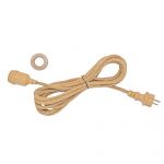 Lumisky C&acirc;ble en corde ENNA CORD douille E27 longueur 5 m&egrave;tres pour ext&eacute;rieur compatible avec nos abat-jour