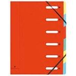 Exacompta Trieur &agrave; fen&ecirc;tre Harmonika 6 compartiments (24 x 32 cm)