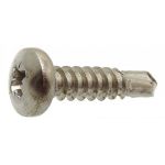 Acton 6265012 - Vis autoperceuses tete cylindrique pozidrive inox a2 din 7504 m m3.9x13