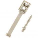 Zenitech Lot de 20 Attaches clipsables &Oslash;16/20 + chevilles