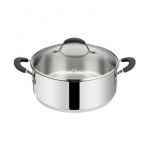 Lagostina Sauteuse avec couvercle &Oslash;26 cm Tempra en inox Gris L Couleur Gris - Taille TS