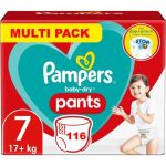 Pampers PANTS TAILLE 7 BABY-DRY COUCHES-CULOTTES 116 COUCHES (+17 KG)