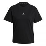 Adidas Essentials Small Logo T-shirt Femmes - Noir