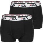FILA Boxer uni, lot de 2 Noir/Noir - Taille L;M;XL;2XL