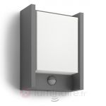Philips Arbour IR 1x6W 230V - Anthracite - Applique ext&eacute;rieure en aluminium