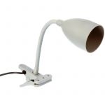 Atmosphera Lampe Pince Design "Sily" 43cm Gris