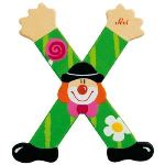 Trudi Sevi Lettre clown : X