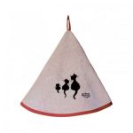 Torchons & Bouchons Essuie Mains Dubout 3 Chats ivoire diamètre 60 cm Winkler - IVOIRE