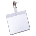 Durable 8003-19 - Badge fermé en haut avec clip