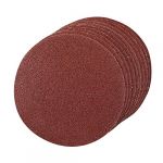 Silverline Lot de 10 disques auto-agrippants 125 mm - Grains assortis