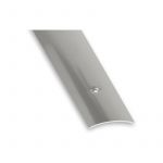 Cqfd - Barre de seuil &agrave; visser en acier inox 3x93cm.