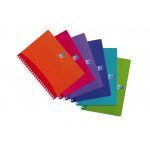 Oxford 100102483 - Carnet My Colours rel. intégrale A5 180 pages 90g/m², petits carreaux