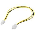 M-Cab CAK S-11 P4 - Câble d'alimentation connecteur pour carte mère P4 37cm
