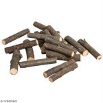 Rayher Morceaux de branches naturelles - 0,8 à 1 cm - 20 pcs