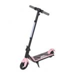 Yee Run-Trottinette Electrique Enfants Pliable-Moteur 150w-Led Multicolores-Autonomie 5-8km-Vitesse Max 12km/H - Rose