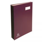 Exacompta 24184E - Parapheur DIRECTION, 18 compartiments, couverture plastifiée, coloris bordeaux