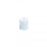 Rayher 4200302 Fil de jute, 4 plis, 3,5mm ø, blanc, bobine 280m